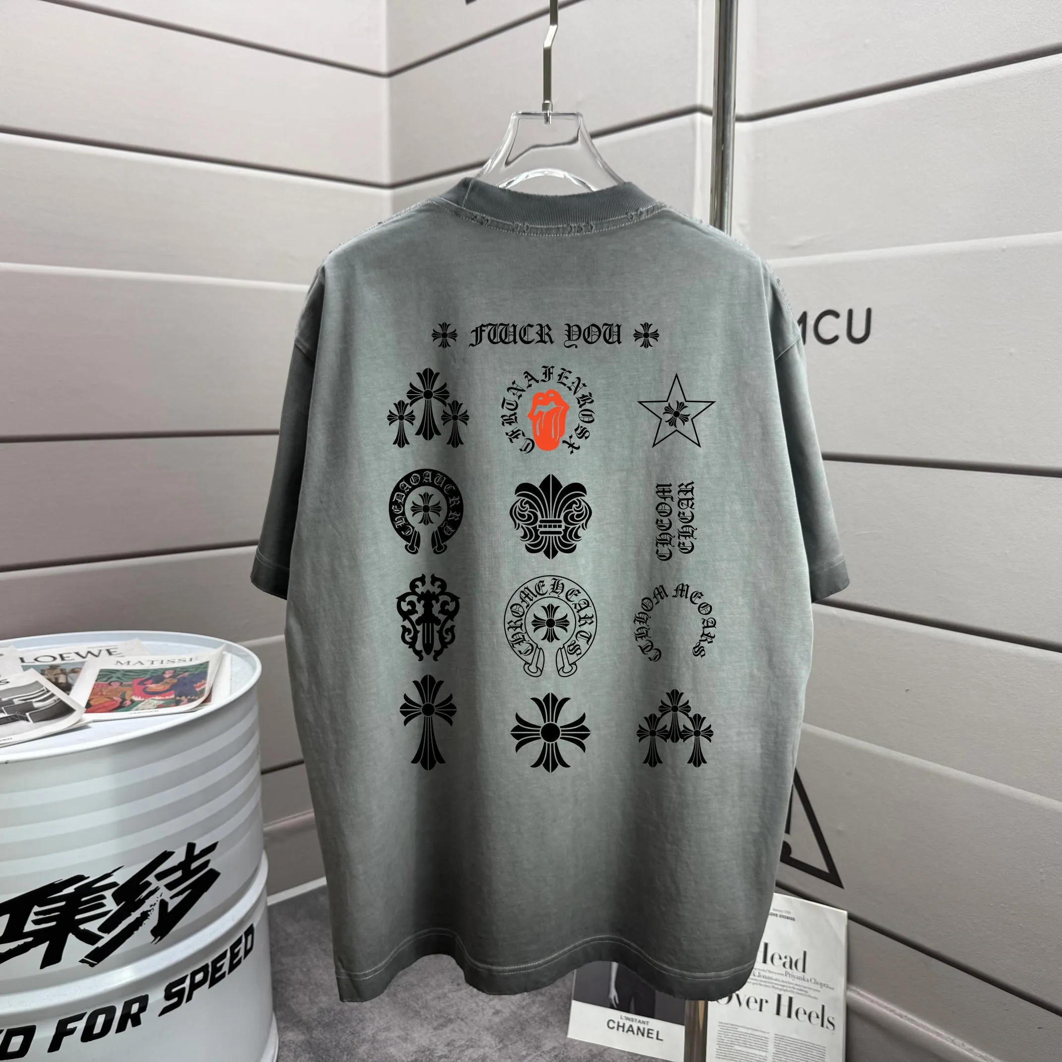 # 95 CH 2026 New Arrival tee Same Style : Green Size :S M L XL XXL Size： S （90-130 ） M （120-150 ） L （140-165 ） XL （160-180 ） XXL （180 ）